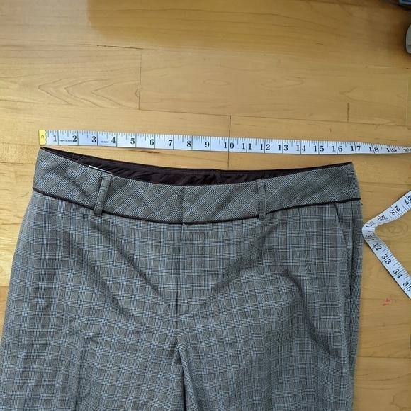 Mexx suit office work pants glen check plaid size 12 @M2 - Picture 7 of 12